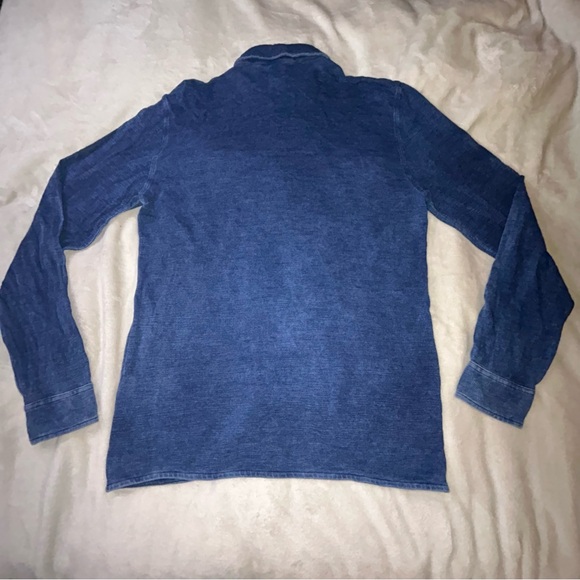 Peter Millar Indigo Blue Lightweight Shirt Jacket - Picture 11 of 11